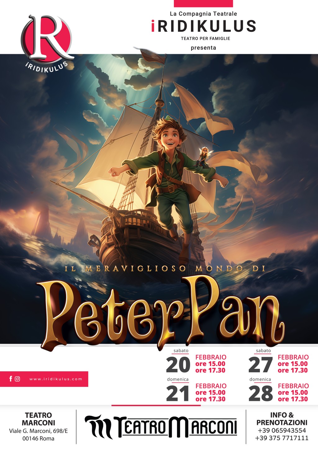 IL MERAVIGLIOSO MONDO DI PETER PAN'