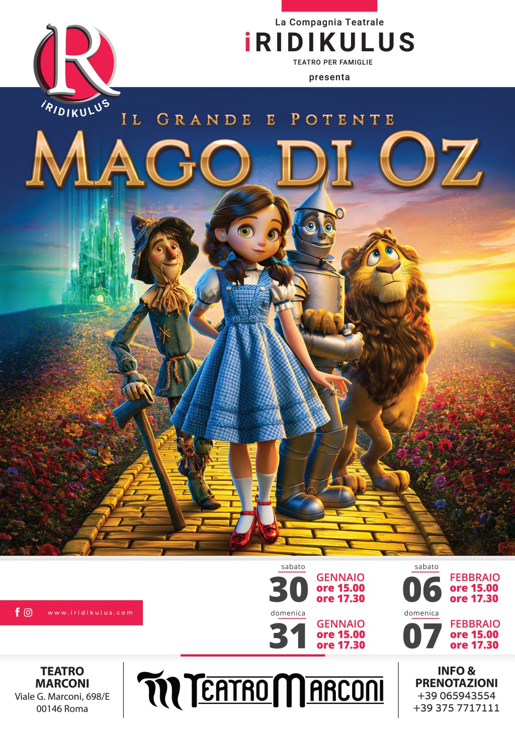 IL GRANDE E POTENTE MAGO DI OZ'